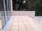 Ely, Cambridgeshire: Coordinating Patio Walls